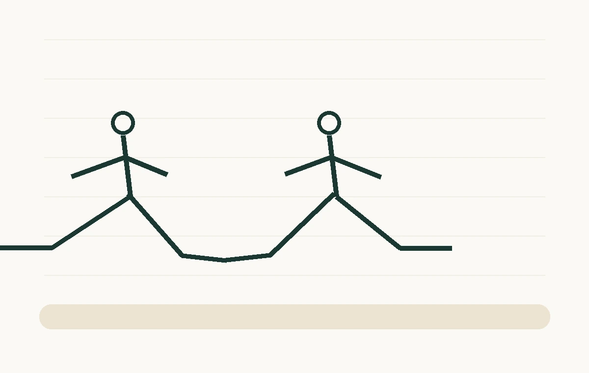 Line-art lunge variation positions with staggered legs.